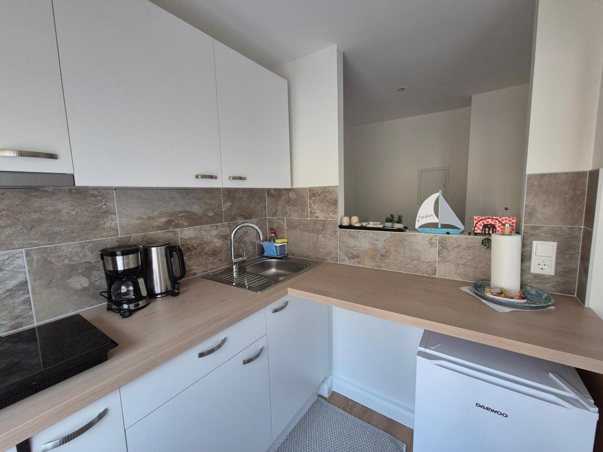 Ruhige Einzimmerwohnung Flensburg Zewnętrze zdjęcie