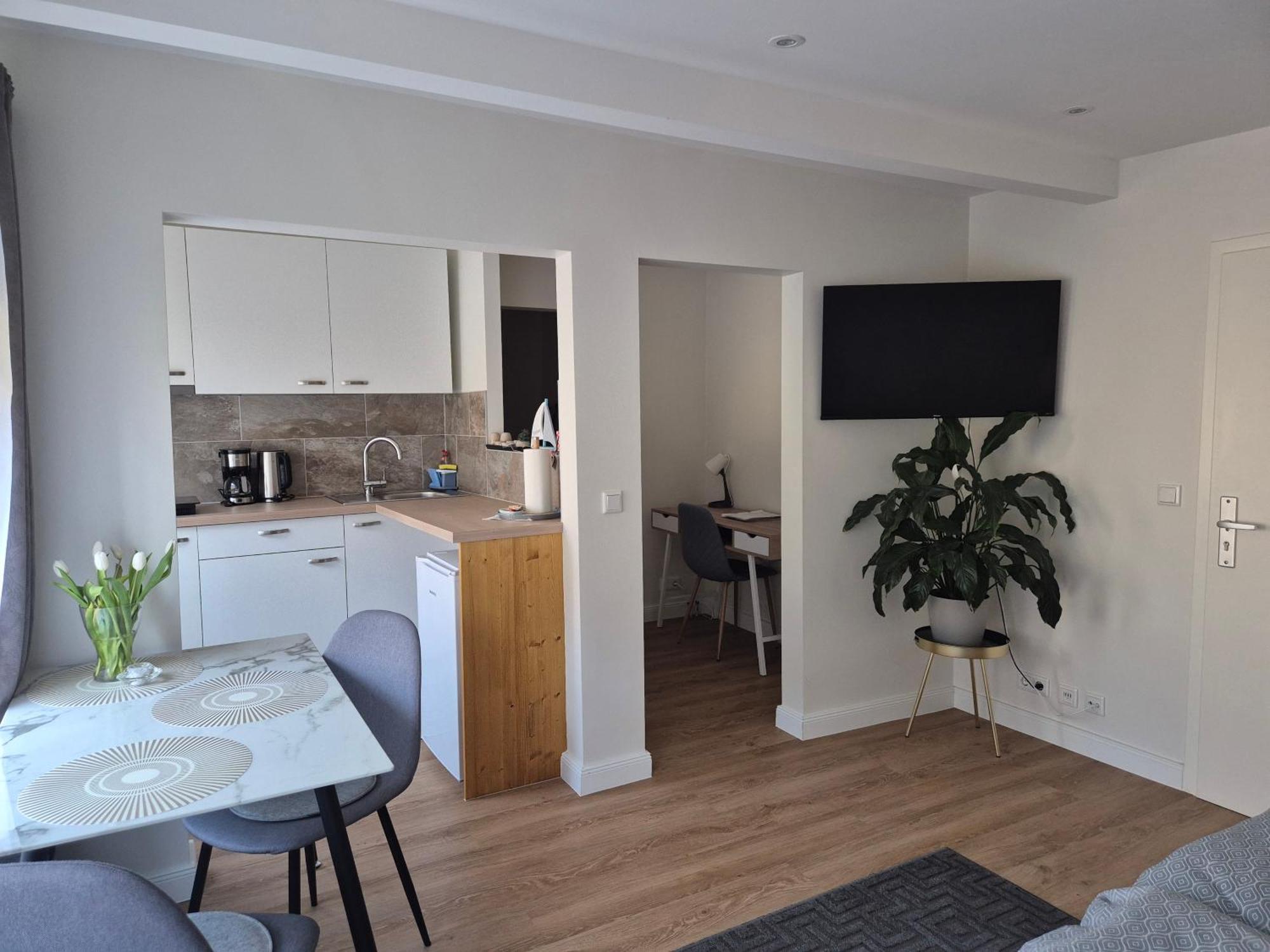 Ruhige Einzimmerwohnung Flensburg Zewnętrze zdjęcie
